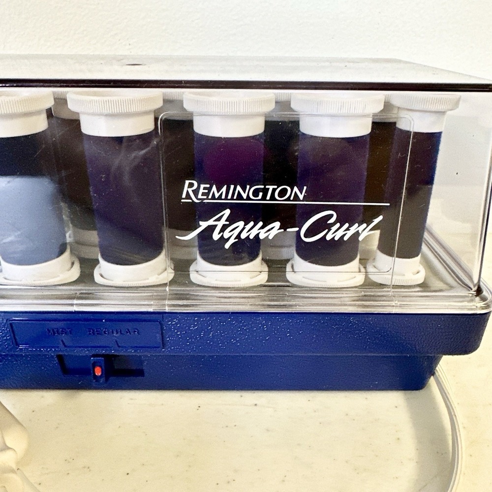 Remington Aqua-Curl Hair Rollers - Blue and White - Picture 4 of 11